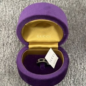 Brand New Gucci Icon Ring size US 4 1/2, IT 8